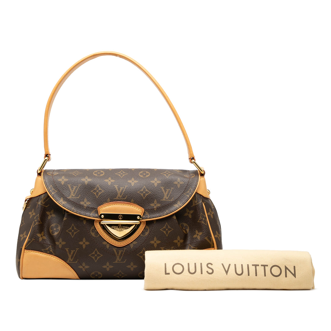 Beverly MM Monogram Marron