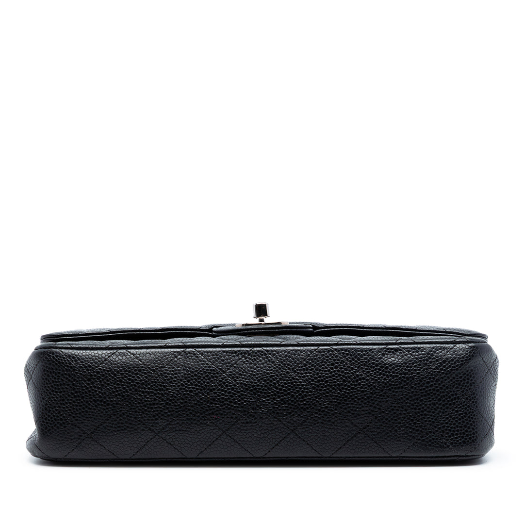 Chanel Medium Classic Caviar Double rabat