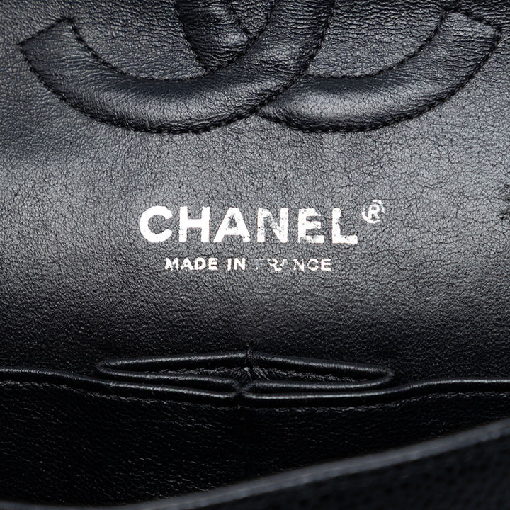 Chanel Medium Classic Caviar Double rabat