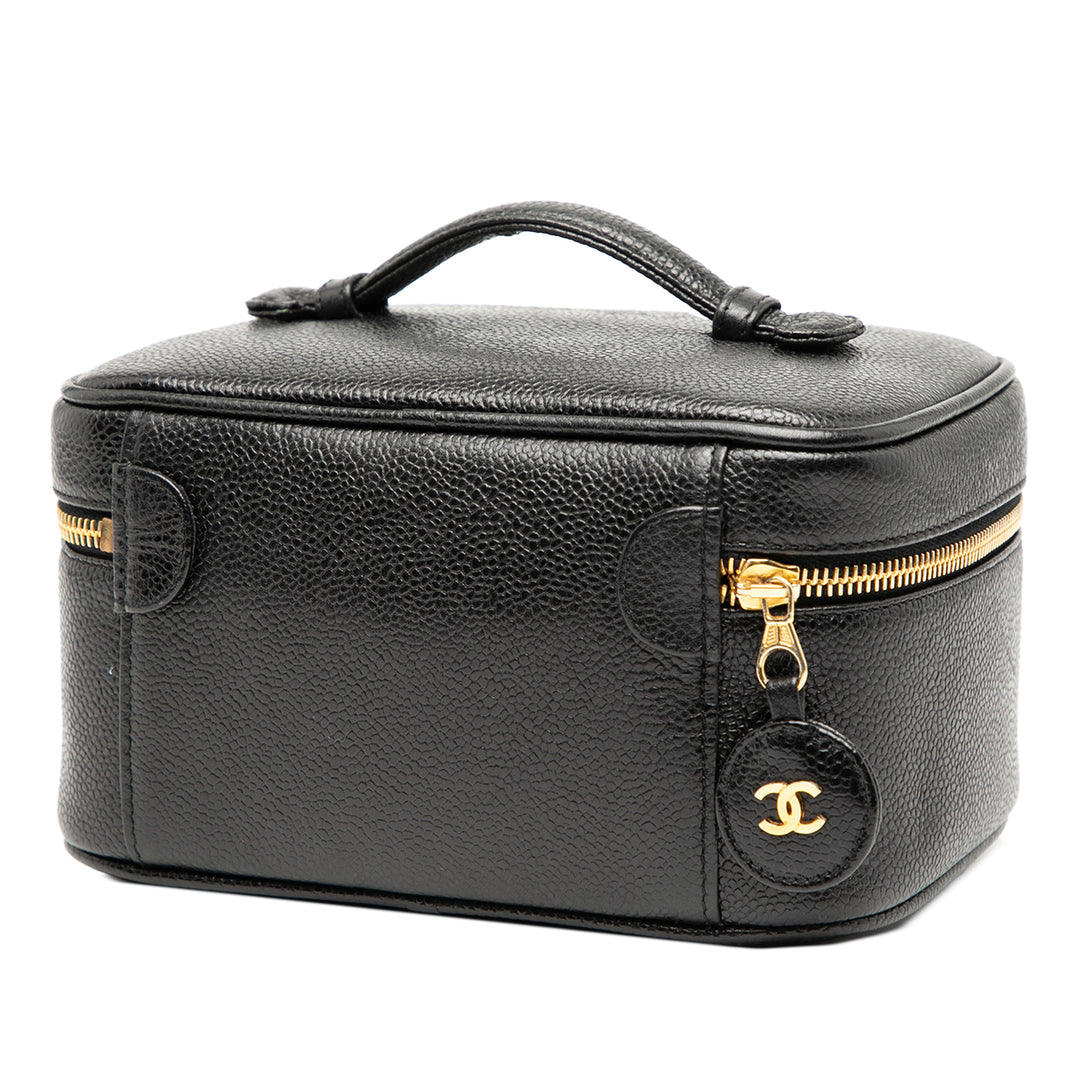 Chanel CC Caviar Vanity Bag