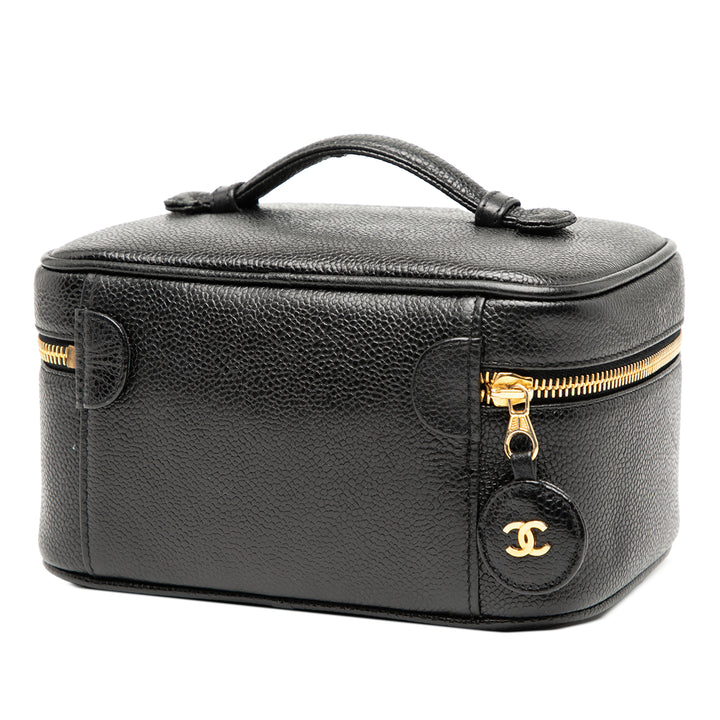 Chanel CC Caviar Vanity Bag