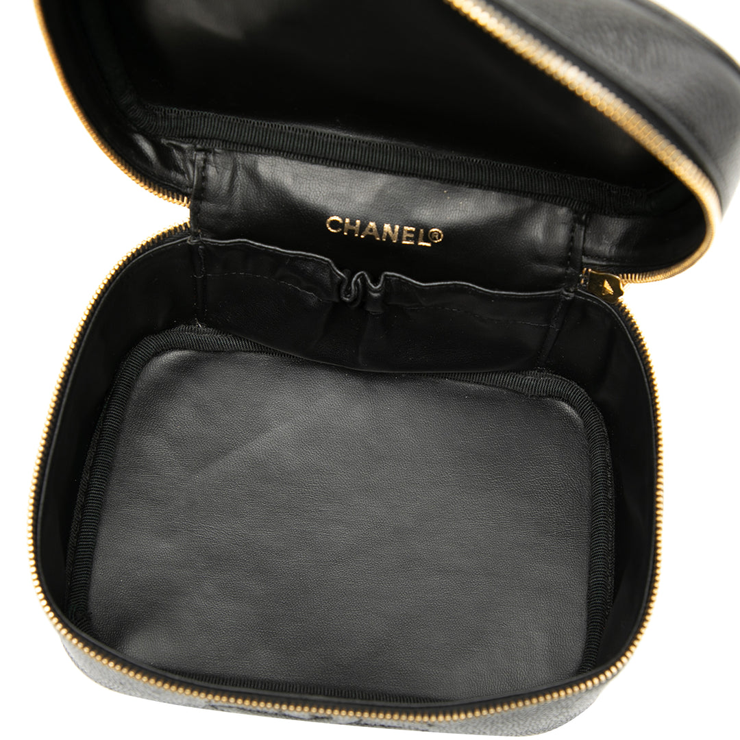 Chanel CC Caviar Vanity Bag