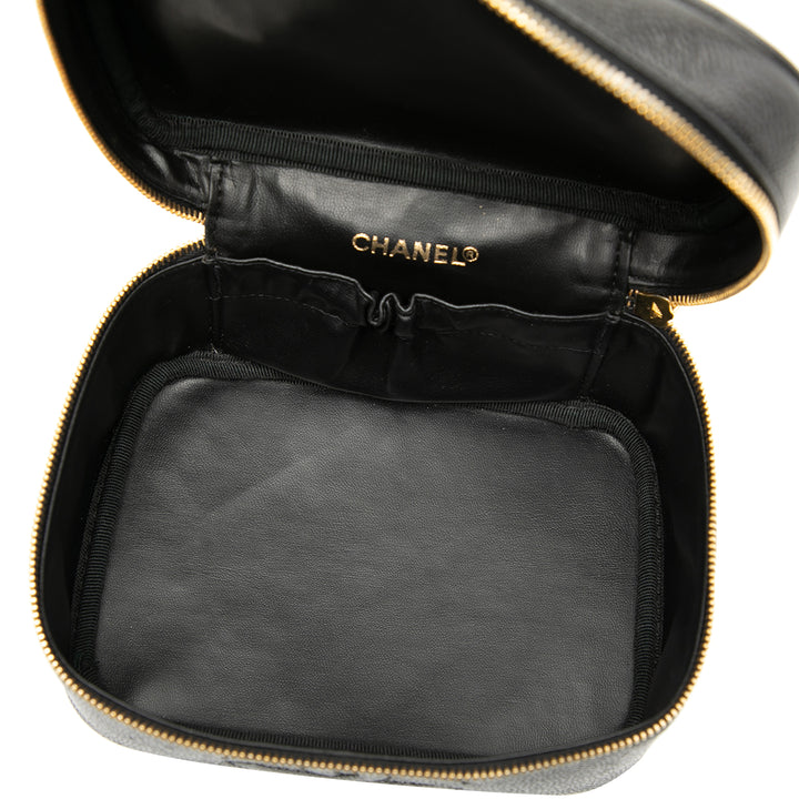 Chanel CC Caviar Vanity Bag