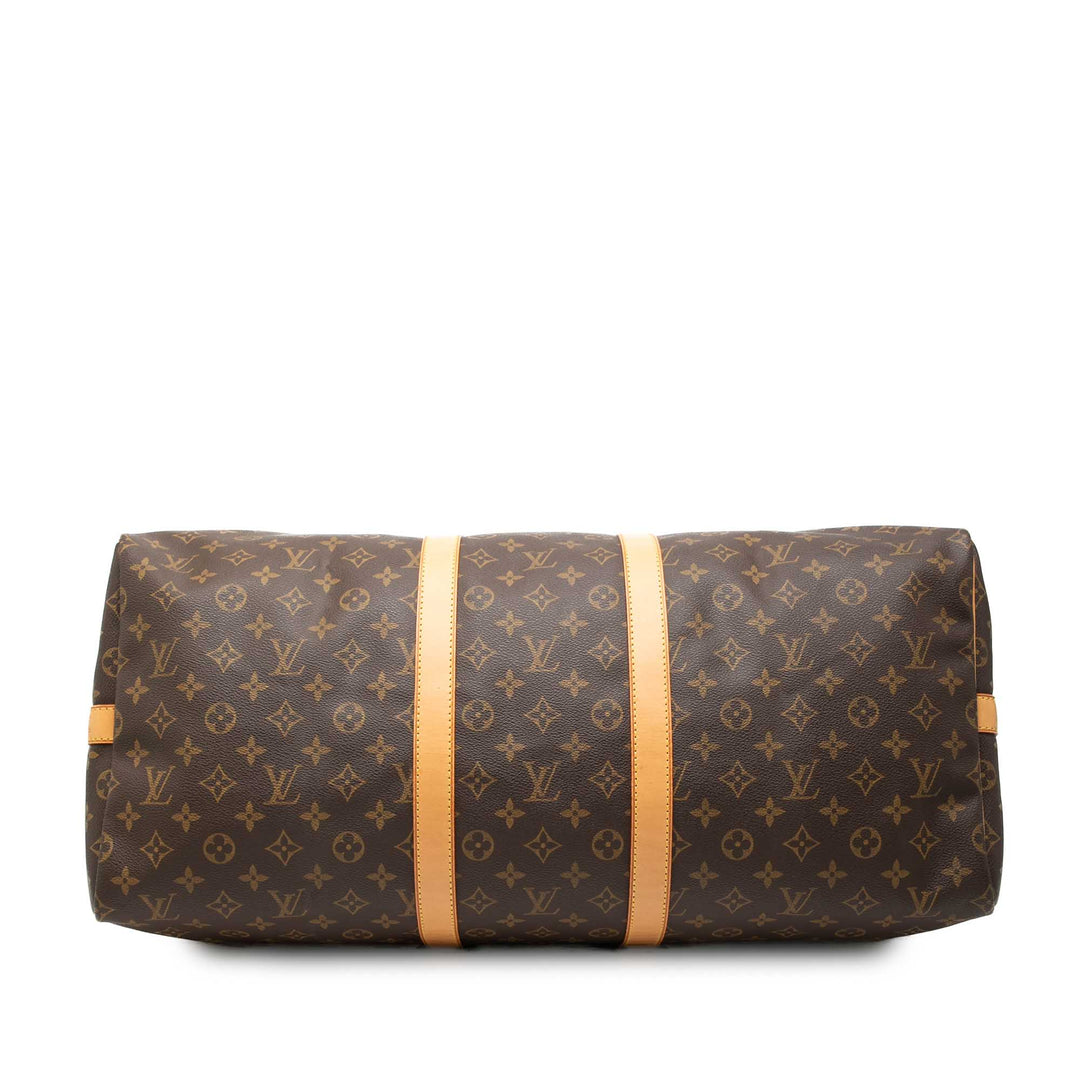 Keepall Bandouliere 55 Monogram Marron