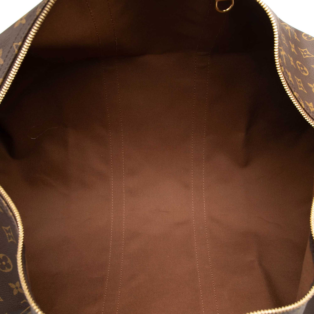 Keepall Bandouliere 55 Monogram Marron