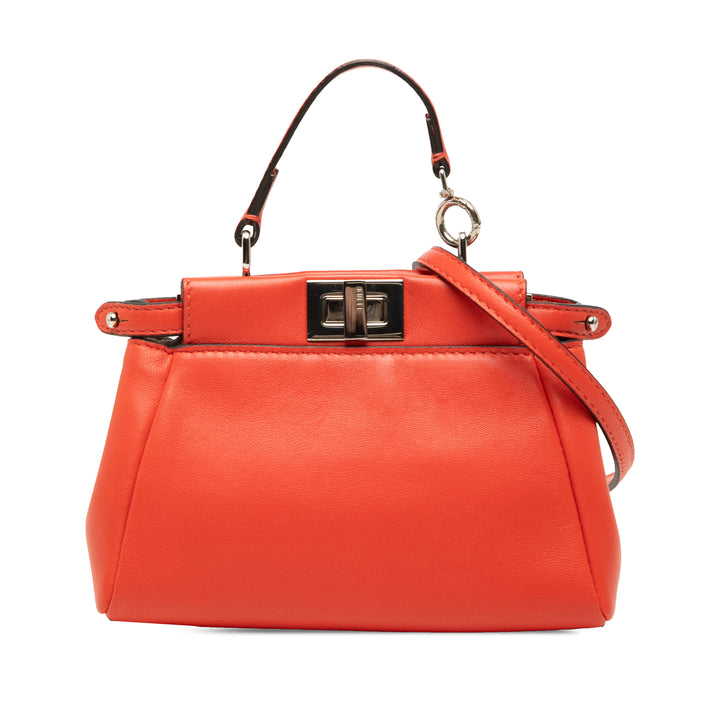Fendi Micro Cuir Peekaboo Sac