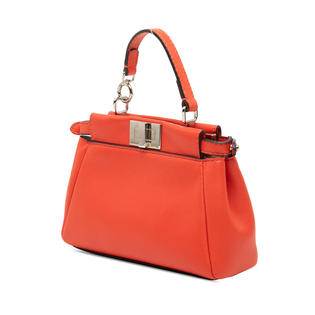 Fendi Micro Cuir Peekaboo Sac