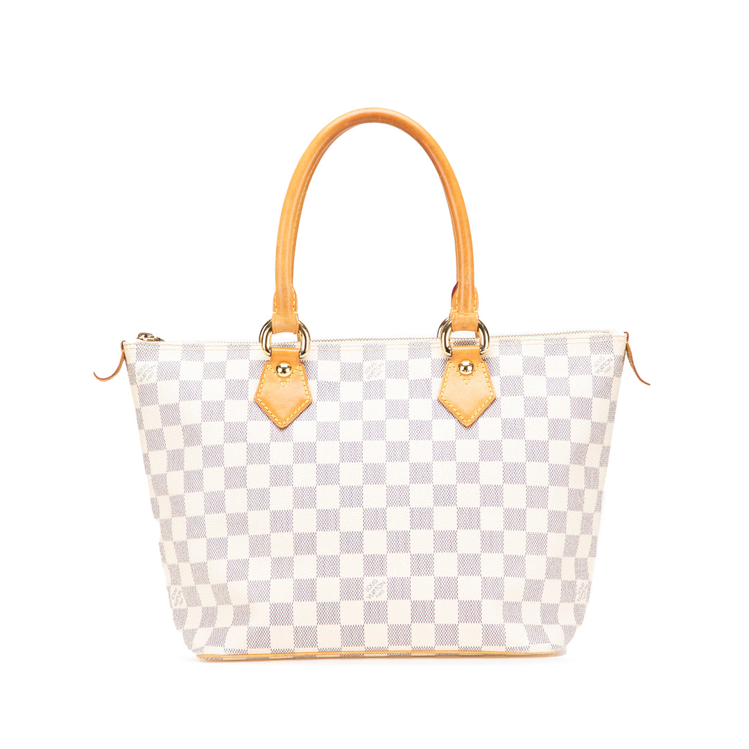Damier Azur Saleya PM White - Gaby Paris