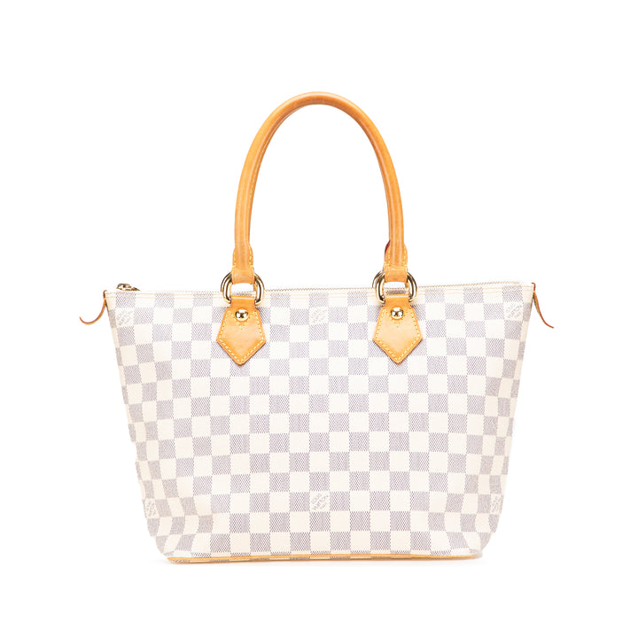 Damier Azur Saleya PM White - Gaby Paris
