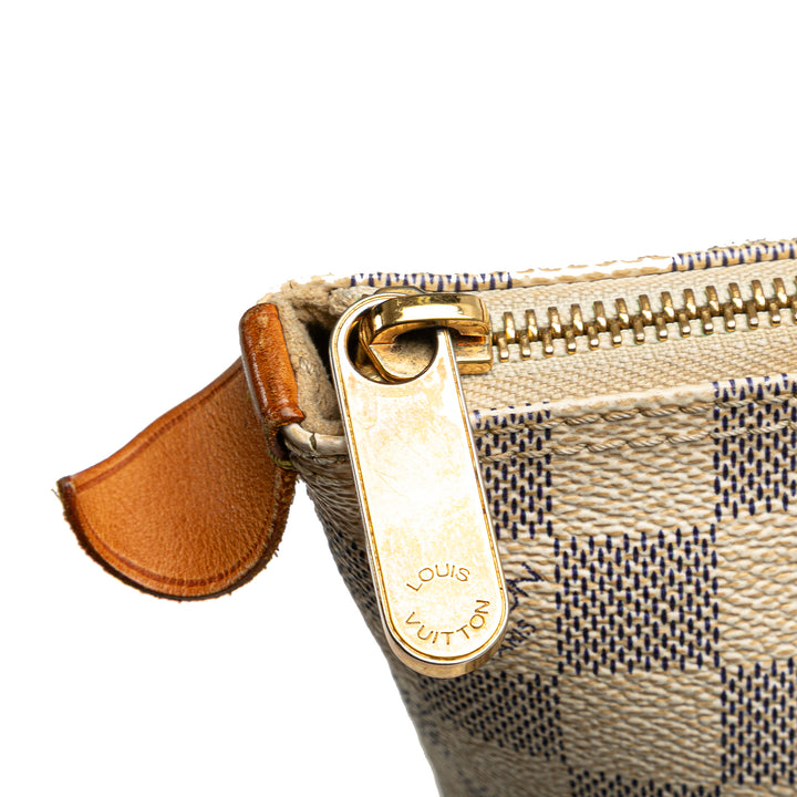 Damier Azur Saleya PM White - Gaby Paris