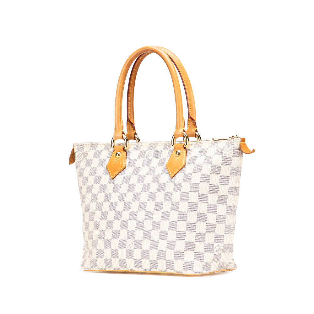 Damier Azur Saleya PM White - Gaby Paris