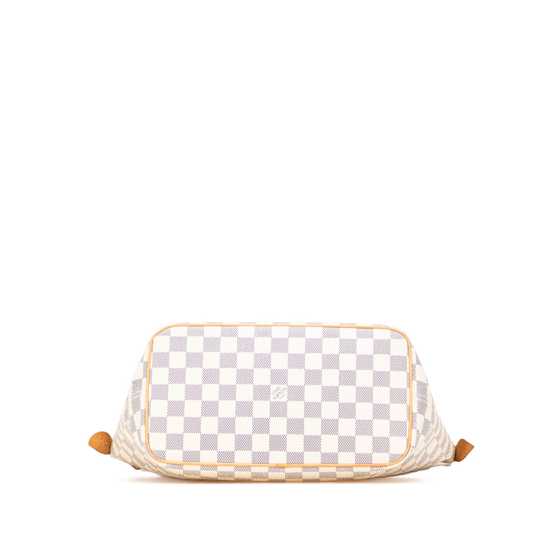 Damier Azur Saleya PM White - Gaby Paris
