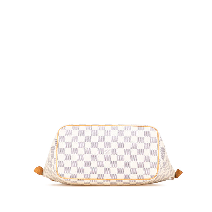 Damier Azur Saleya PM White - Gaby Paris