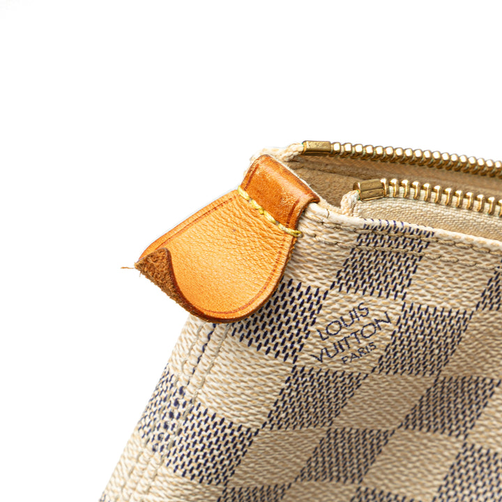 Damier Azur Saleya PM White - Gaby Paris