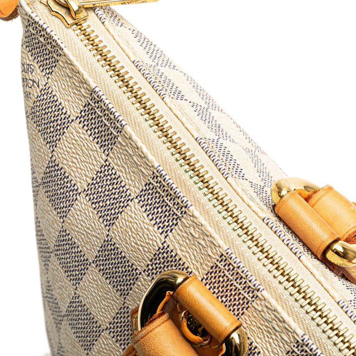 Damier Azur Saleya PM White - Gaby Paris