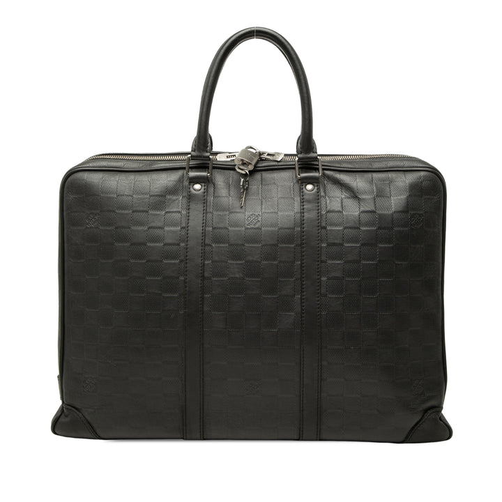 Louis Vuitton Porte-Documents Voyage Damier Infini Noir