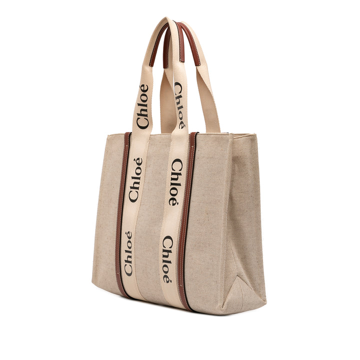 Chloé Large Toile Woody Cabas