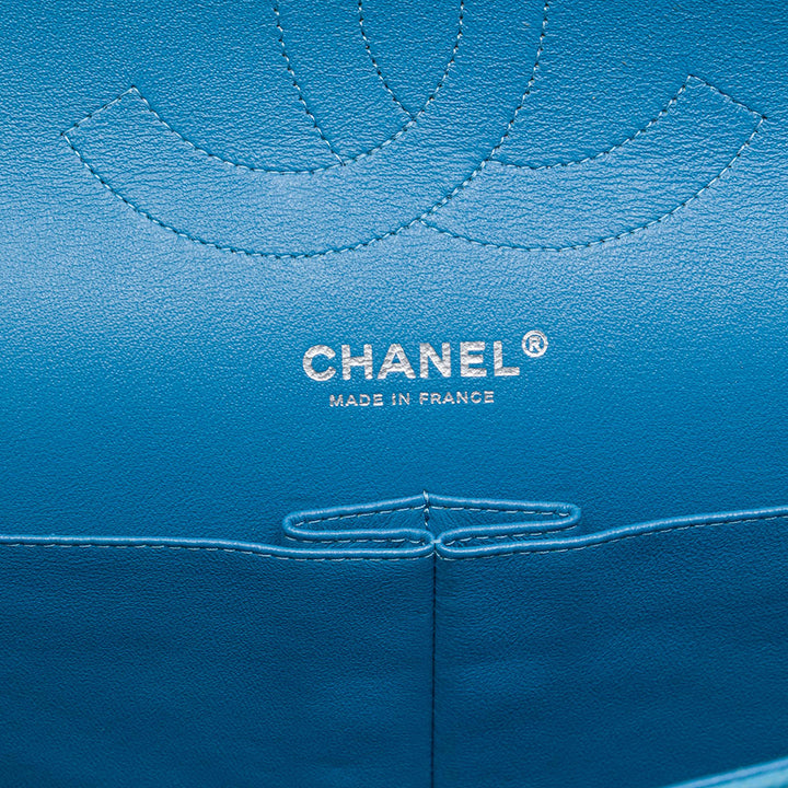 Chanel Classic Double rabat Jumbo Cuir caviar