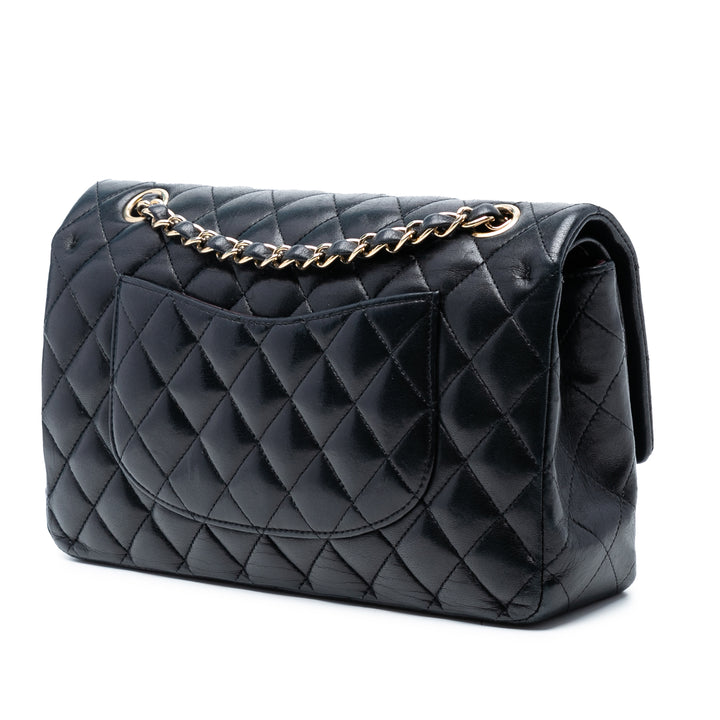 Chanel Medium Classic Cuir d’agneau Double rabat