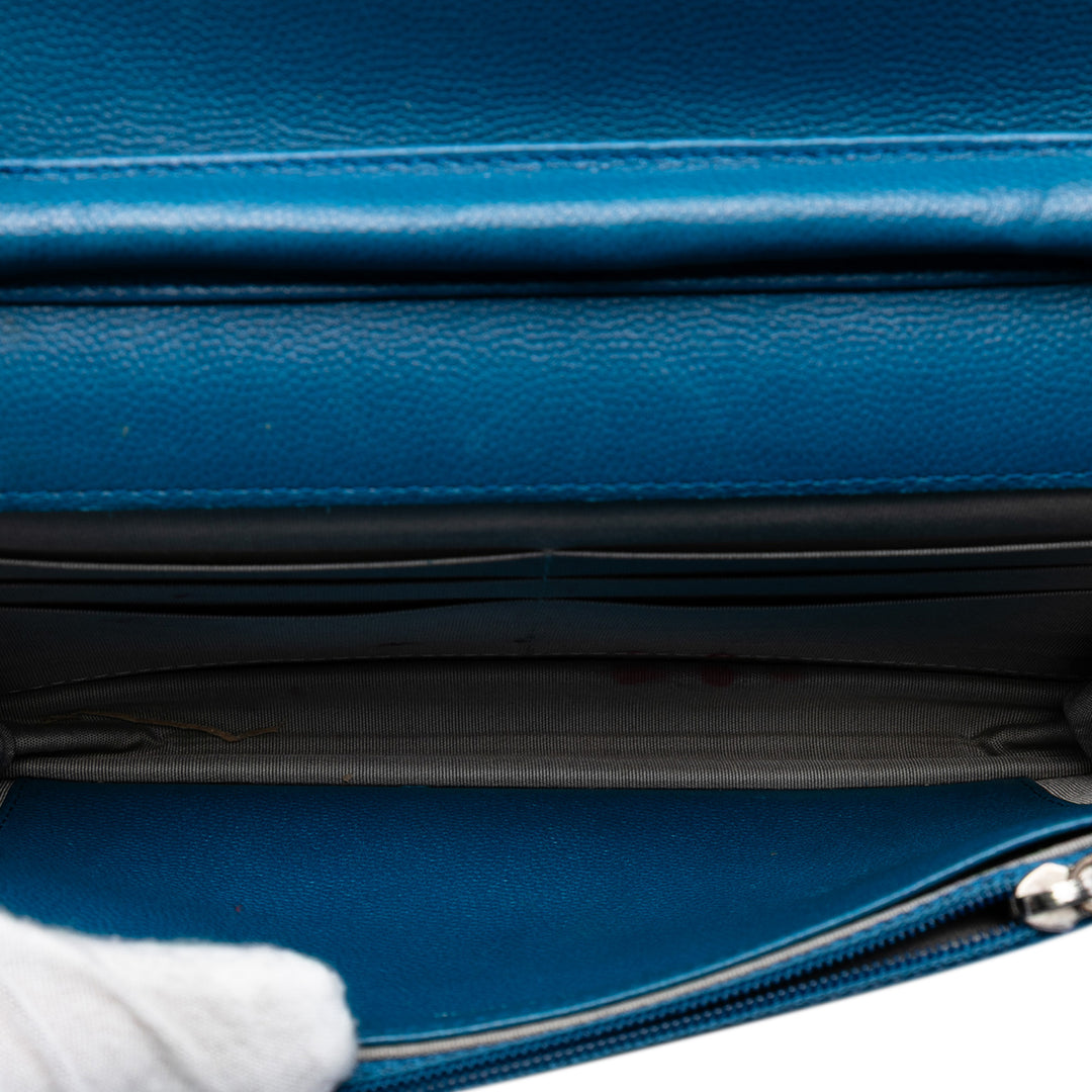 Chanel CC Caviar Sevruga Wallet on Chain