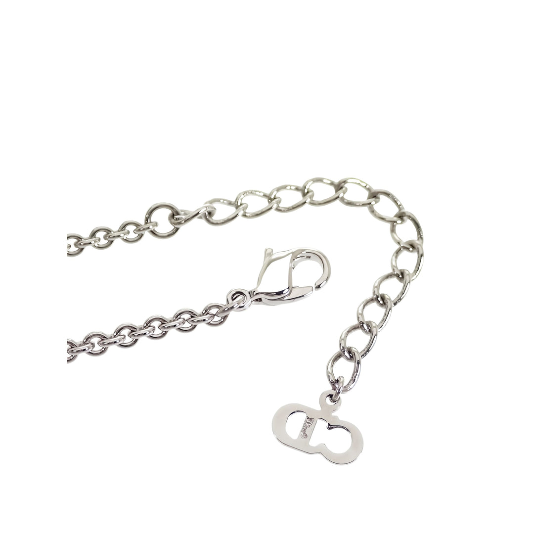 Dior Collier Finish Dangling Letters Pendant Argenté – vue 12 – GABY PARIS