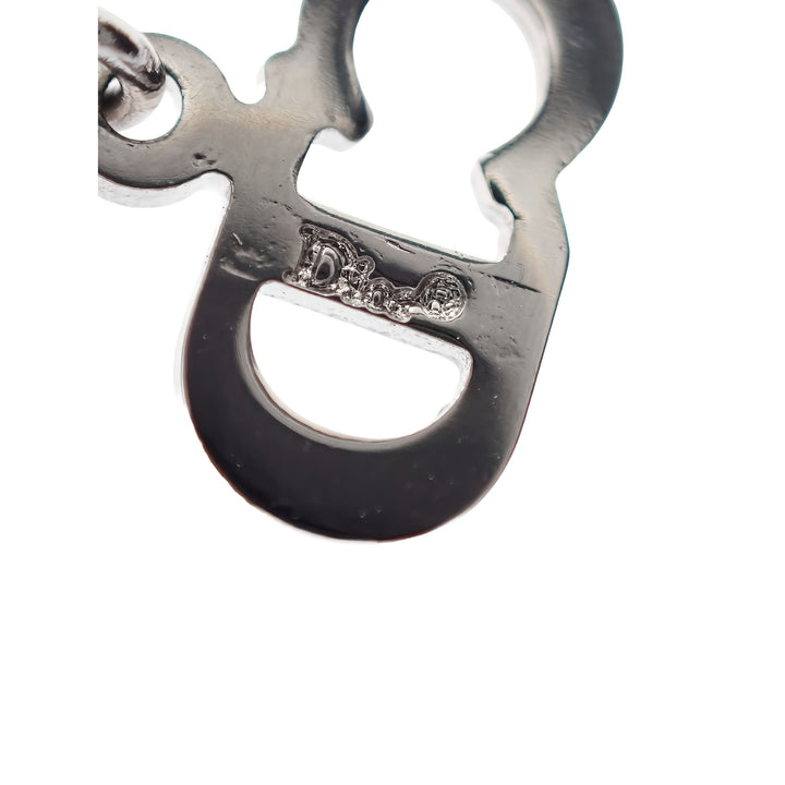 Dior Collier Finish Dangling Letters Pendant Argenté – vue 3 – GABY PARIS