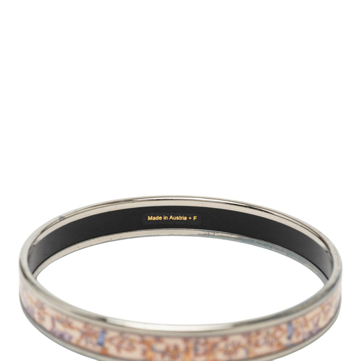 Narrow Émail Forest Animals Bangle Bracelet 65 Other Rose