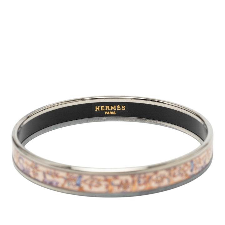Narrow Émail Forest Animals Bangle Bracelet 65 Other Rose