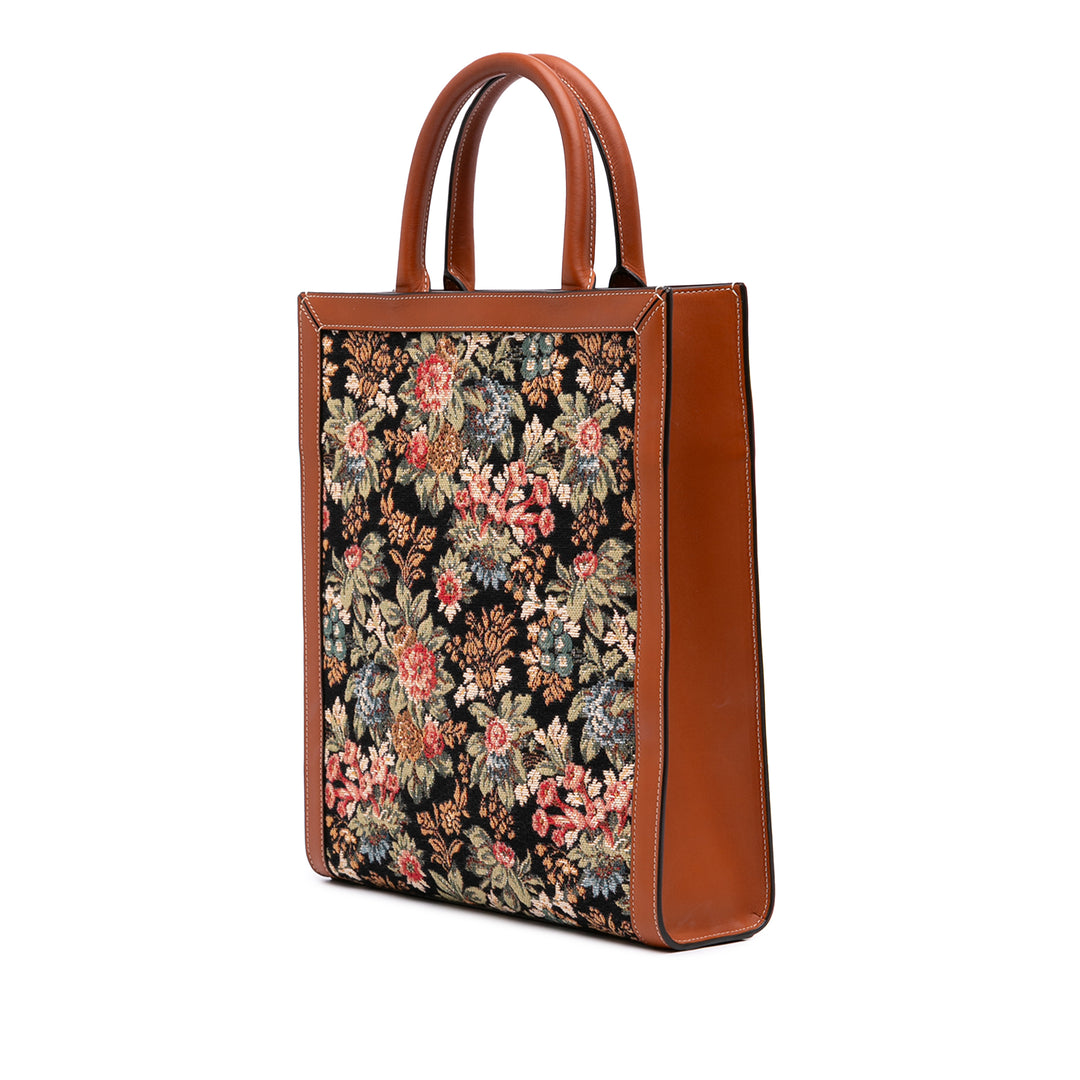 Celine Small Jacquard Cabas vertical
