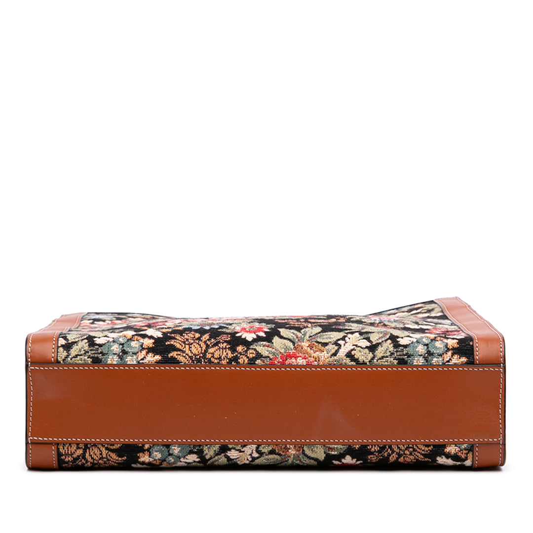 Celine Small Jacquard Cabas vertical