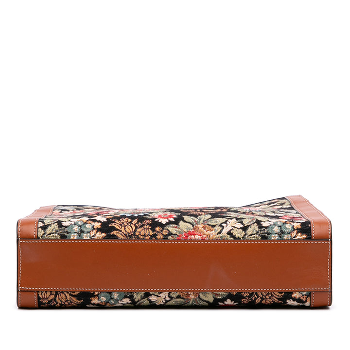 Celine Small Jacquard Cabas vertical