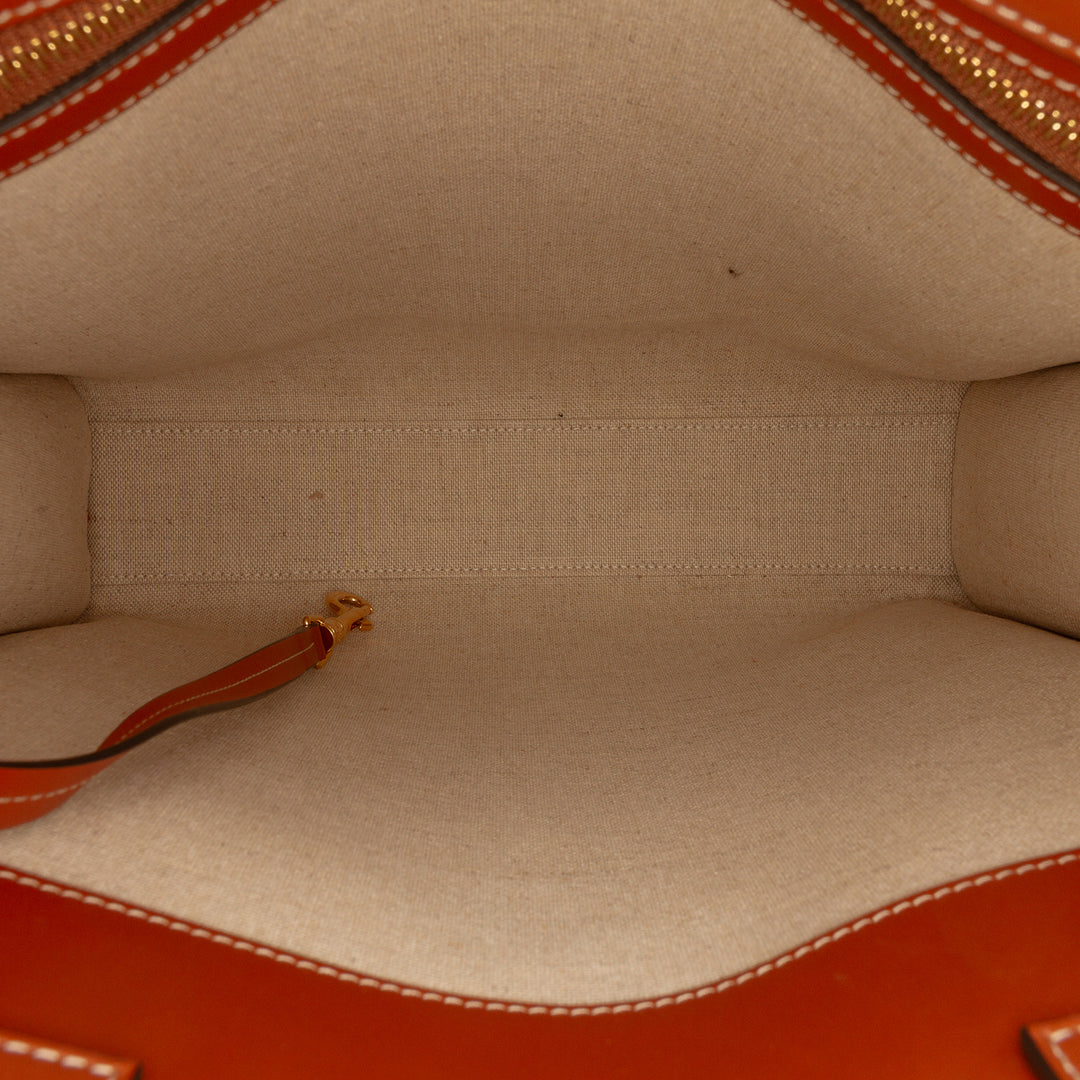Celine Small Jacquard Cabas vertical