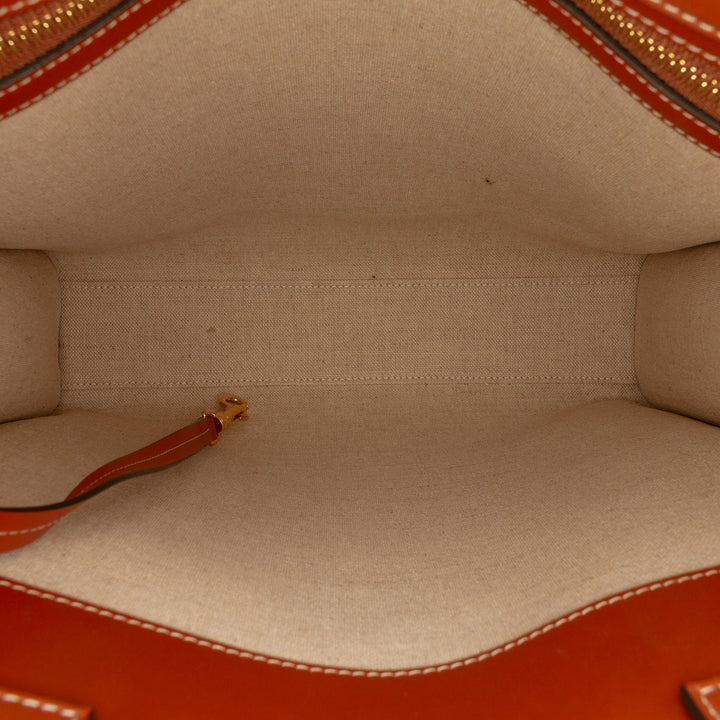Celine Small Jacquard Cabas vertical