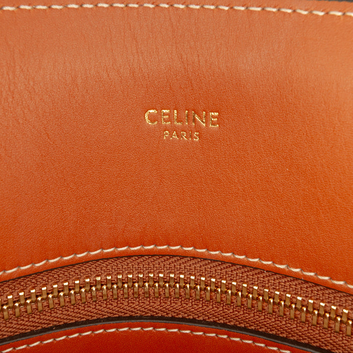Celine Small Jacquard Cabas vertical