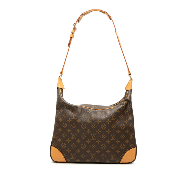 Louis Vuitton Boulogne 35 Monogram Marron – vue principale – GABY PARIS