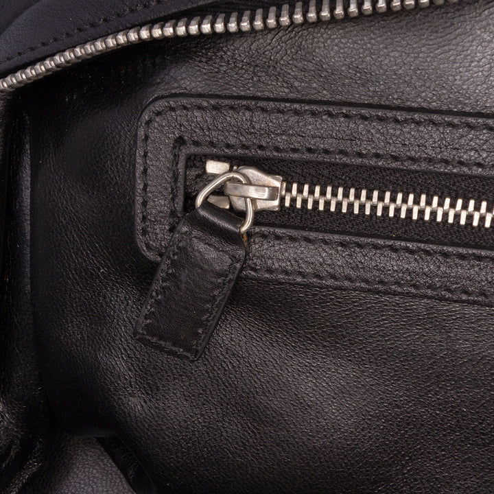 Large Calfskin My Dior Frame Handbag Black - Gaby Paris