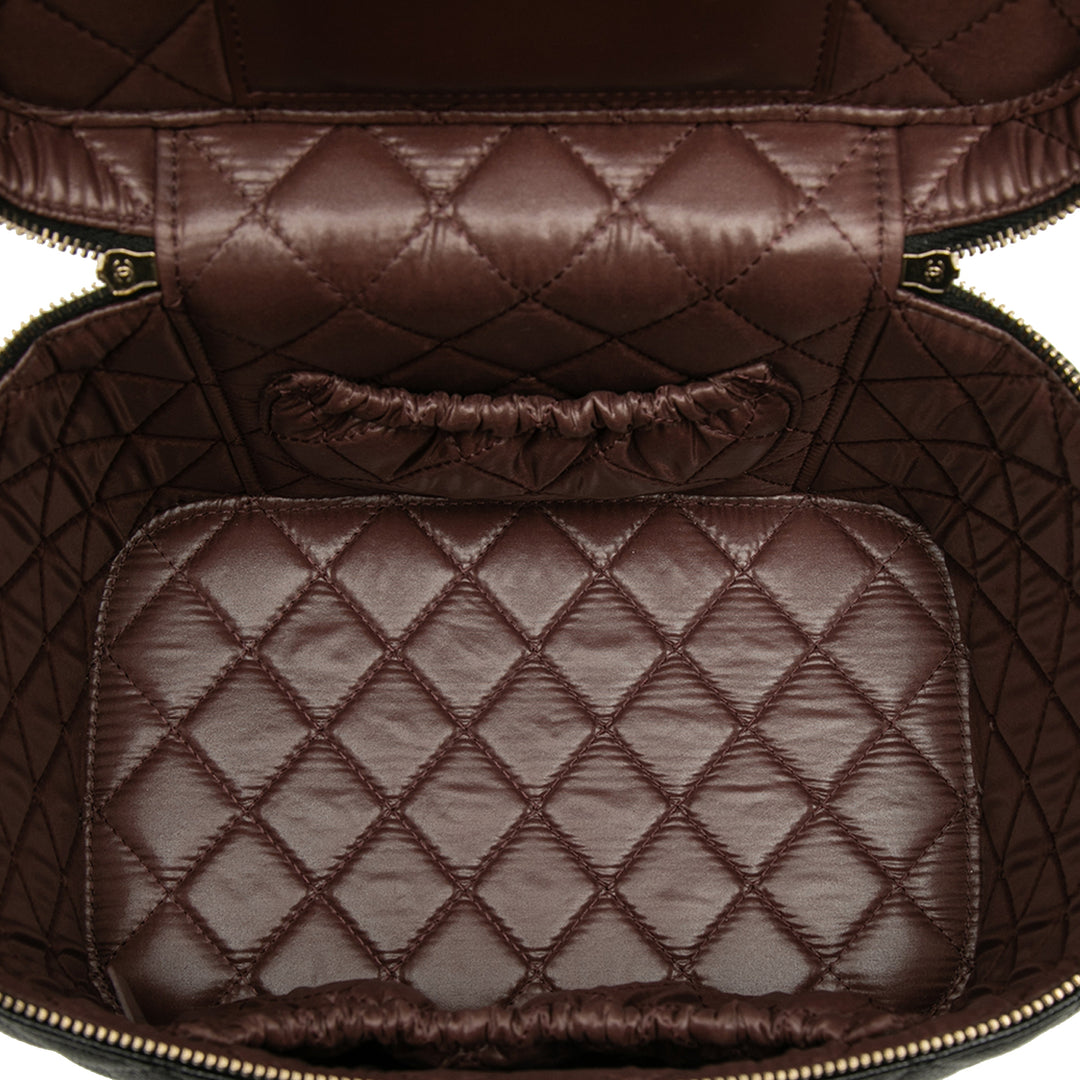 Chanel Medium CC Matelassé Caviar Vanity