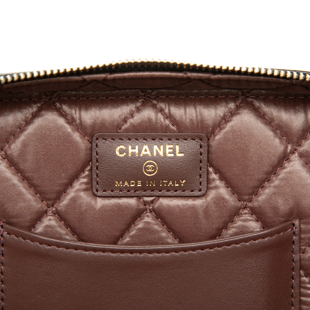 Chanel Medium CC Matelassé Caviar Vanity