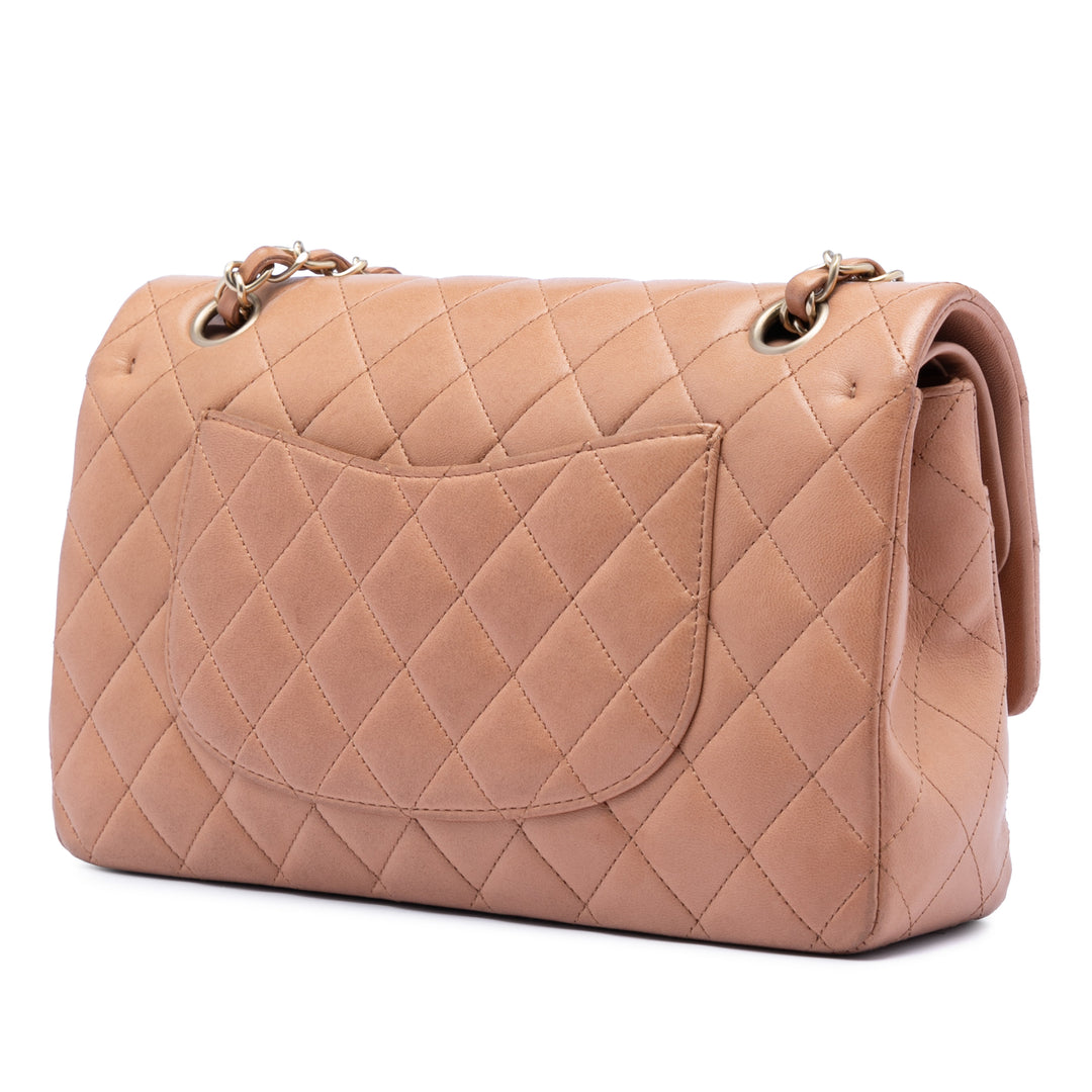 Chanel Medium Classic Cuir d’agneau Double rabat