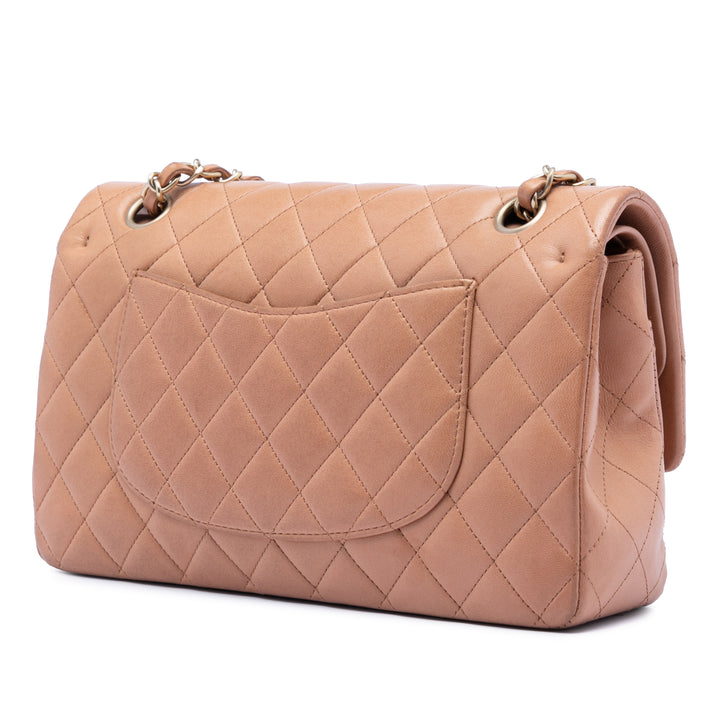 Chanel Medium Classic Cuir d’agneau Double rabat