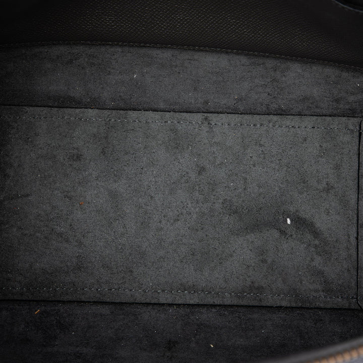 Celine grainé Sac ceinture Micro Cuir de veau grainé Gris – vue 4 – GABY PARIS