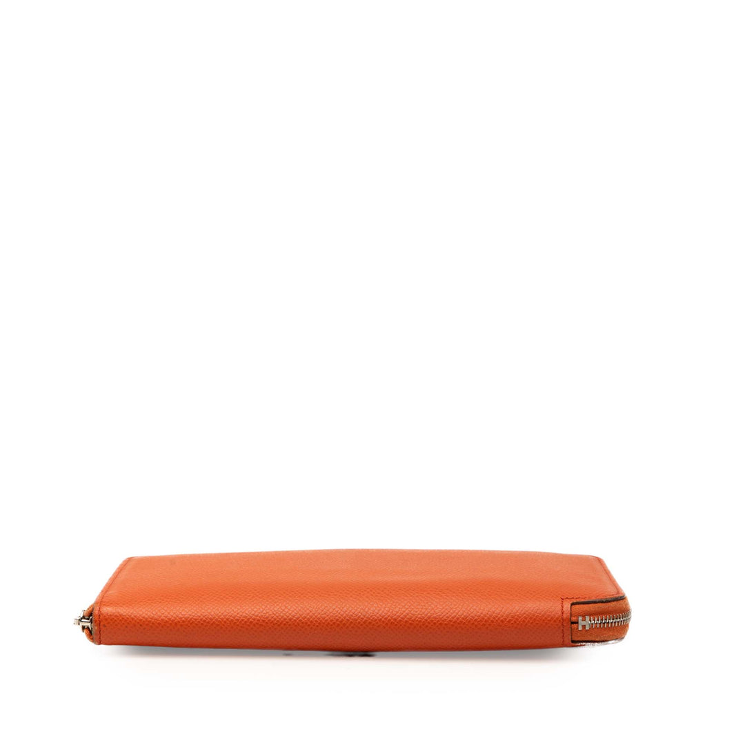 Hermès Epsom Soie In Classique Portefeuille long