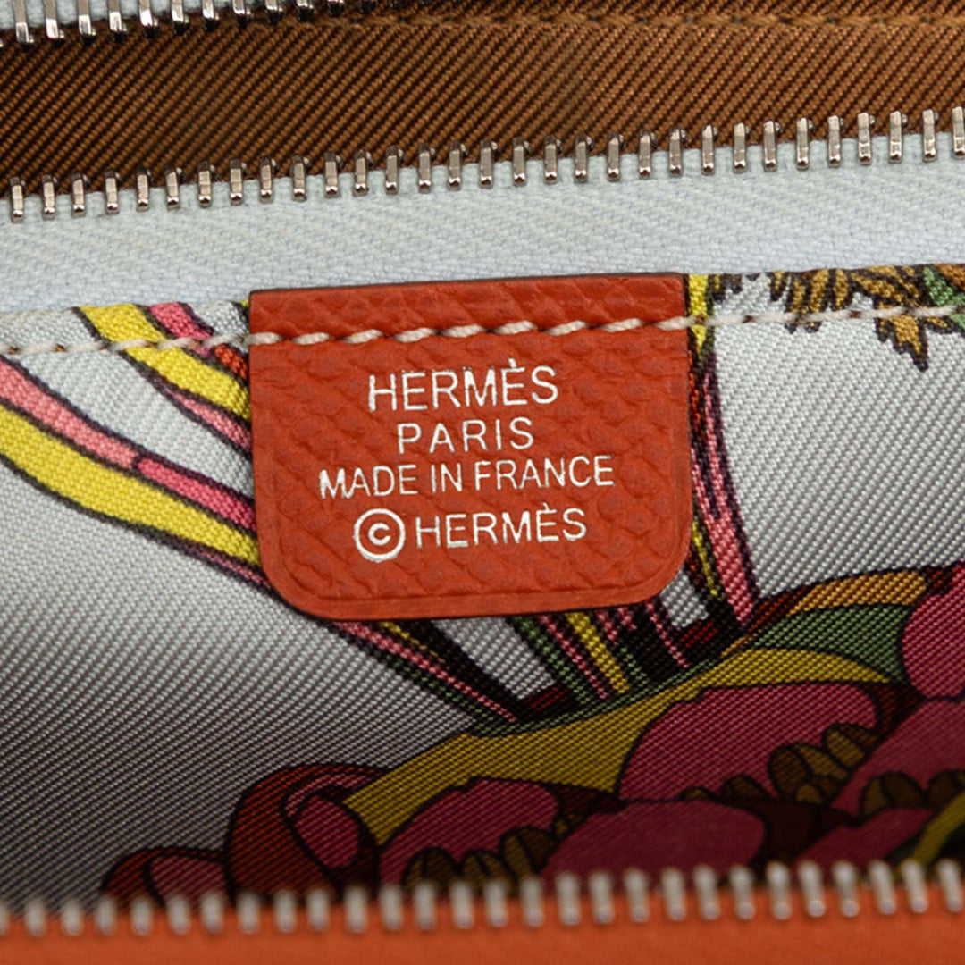 Hermès Epsom Soie In Classique Portefeuille long