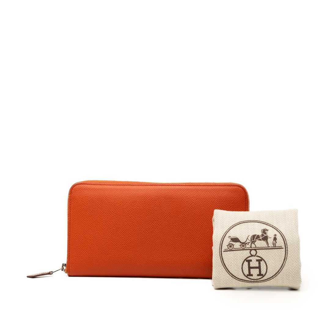 Hermès Epsom Soie In Classique Portefeuille long