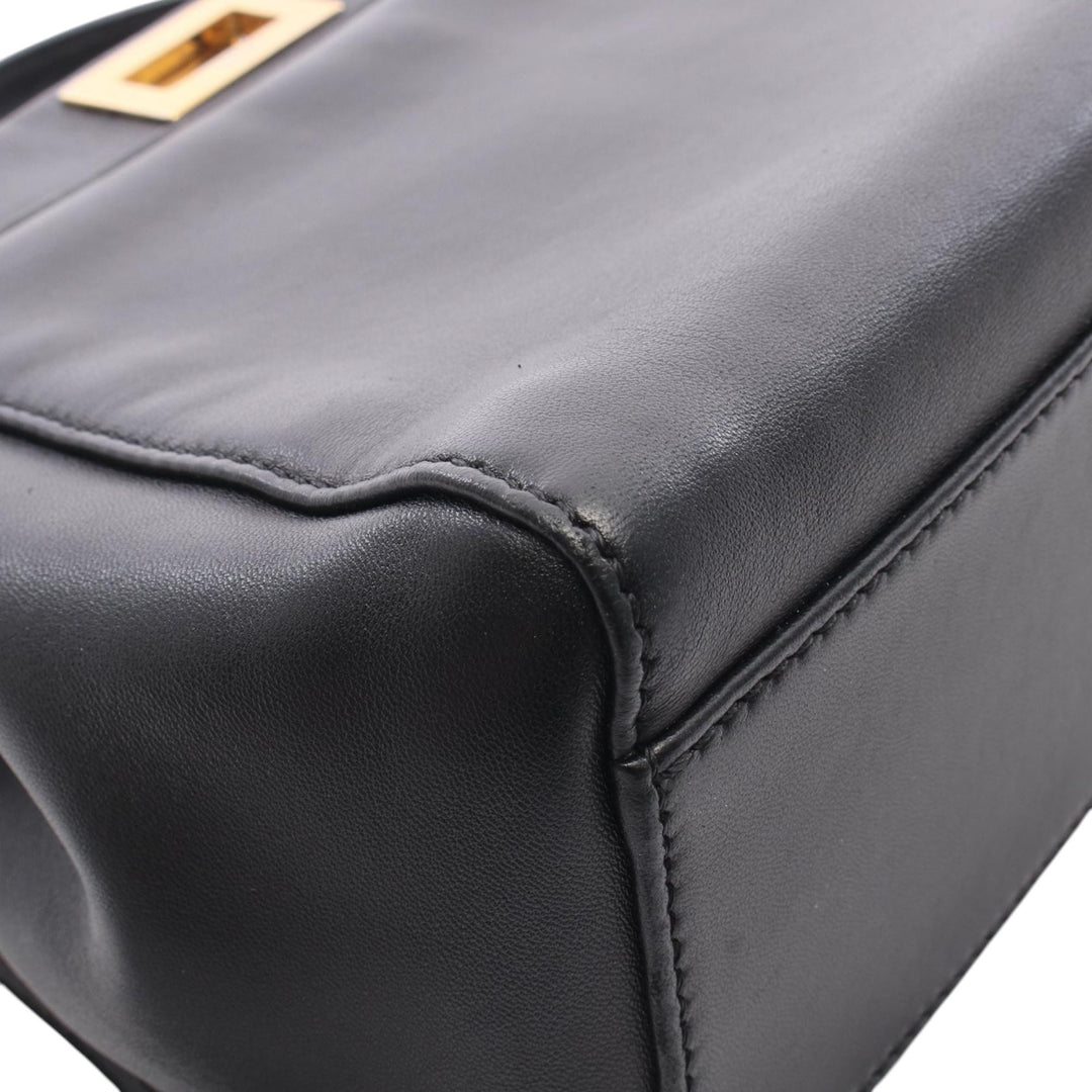 Fendi Sac à main Peekaboo Iconic Mini Noir – vue 3 – GABY PARIS