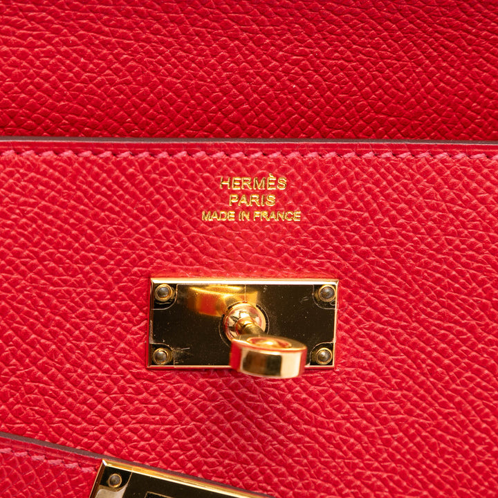 Hermès Epsom Kelly Longue Portefeuille long wallets