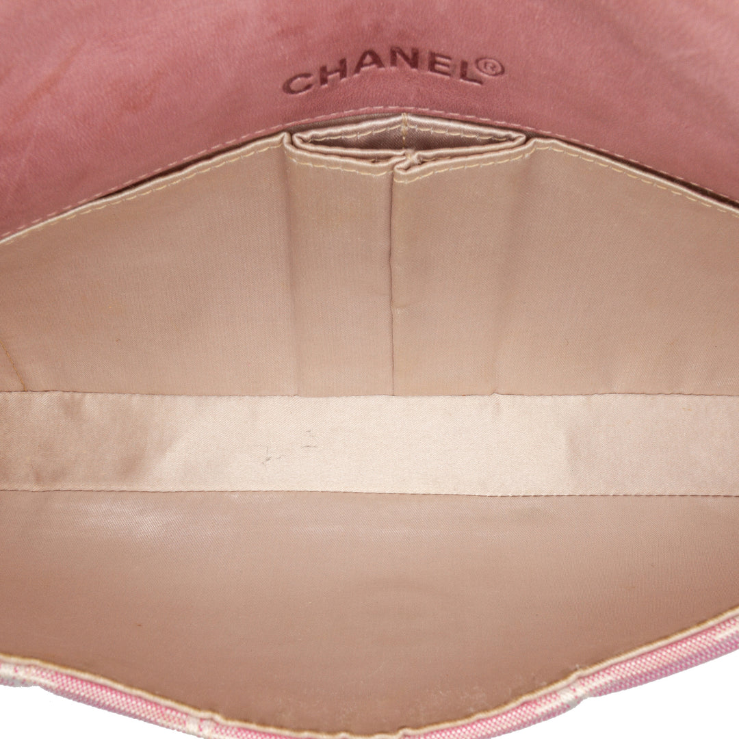 Chanel New Travel Line Nylon East West Flap Rose – GABY PARIS Authentique