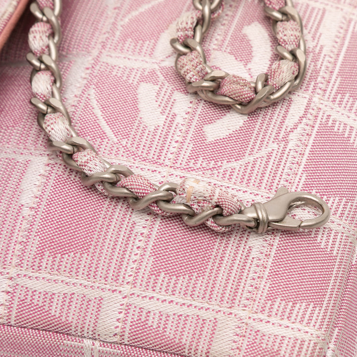Chanel New Travel Line Nylon East West Flap Rose – GABY PARIS Authentique