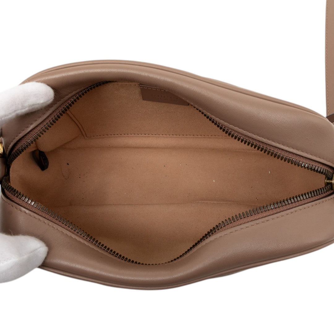 GG Marmont Matelasse Sac Petit Cuir de veau Marron