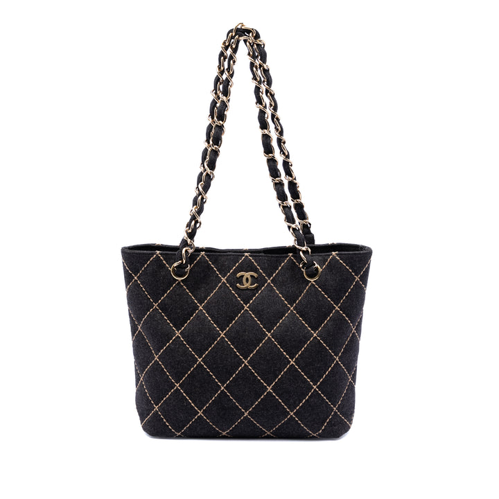 Chanel CC Laine Wild Stitch Cabas